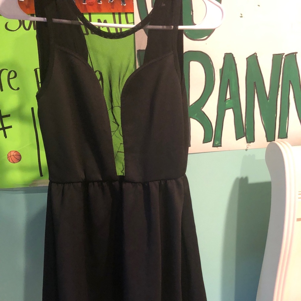 Black short dress!!